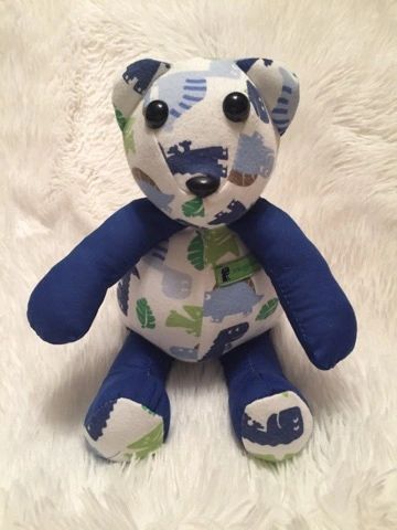 Teddy Bear/memory bear/handmade bear/memory of loved one/Keepsake