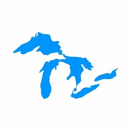 Great Lakes Vinyl Car Decal - Great Lakes Decal - Great Lakes Sticker