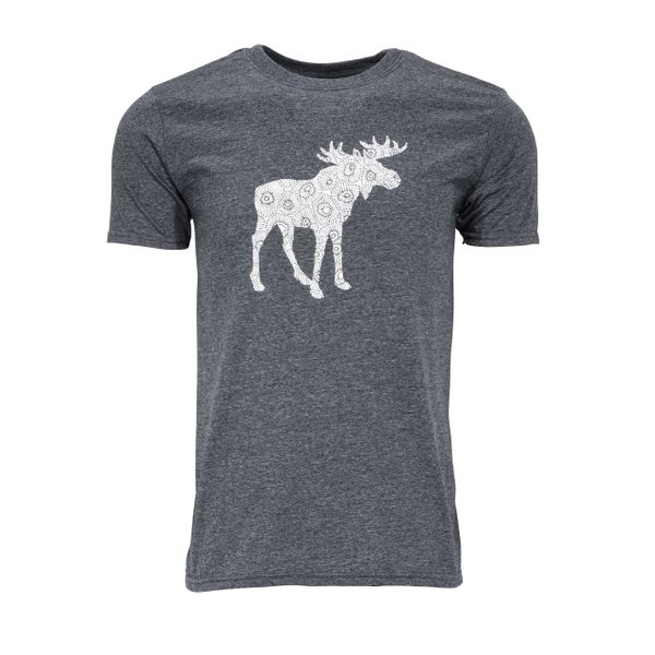 Moose Petoskey T-Shirt - Petoskey Shirt - Moose Shirt - Michigan Moose - Michigan Outdoors - Michigan Wilderness - MADE IN MICHIGAN!