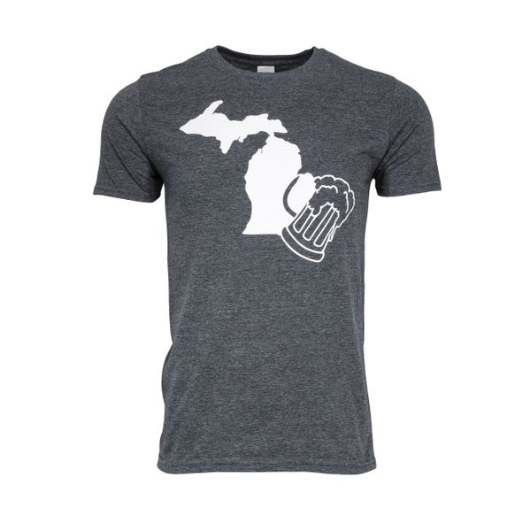 Michigan Beer T-Shirt - Beer City, USA - Michigan Shirt - Michigan Beer - Michigan Pride - MADE IN MICHIGAN!