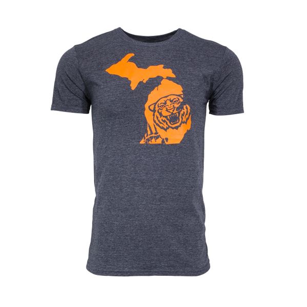 Michigan Tiger T-Shirt - Tigers Shirt - Michigan Shirt - Michigan Tigers - Michigan Pride - Support the Tigers - MADE IN MICHIGAN!