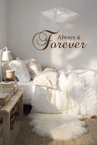 Always and forever Wall Decal