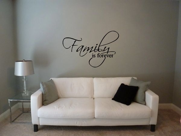 Family is forever Wall Decal