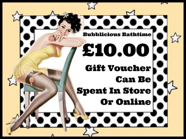 Bubblicious Bathtime - £10.00 Gift Voucher (Emailed)