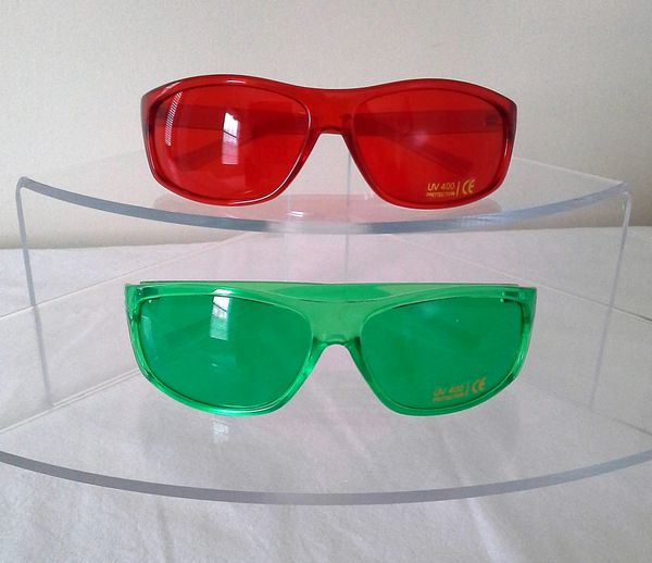 Reset Eye Glasses (Pair of Red and Green) QNRT Professional Association