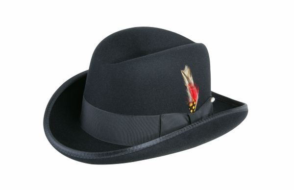 Buy Black Homerg Hat, mens