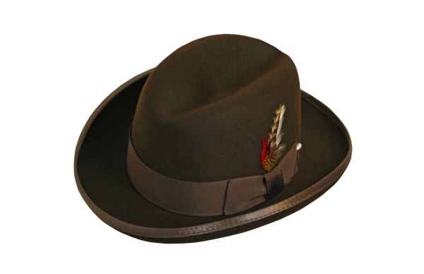 Deluxe Homburg in Fall Brown #NHT25-99