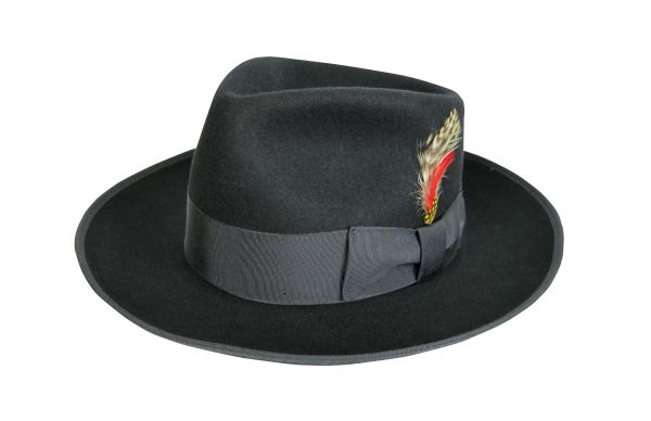 Zoot Fedora Hat in Black #NHT19-01B