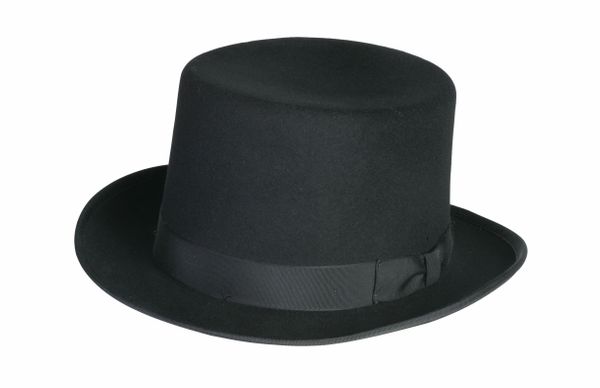 Classic Top Hat in Black #NHT01-01