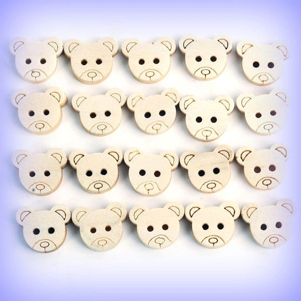 teddy bear buttons