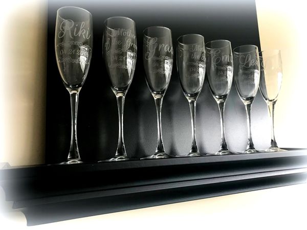 Custom Etched Glass ---- Freehand by Custom Glass Etching