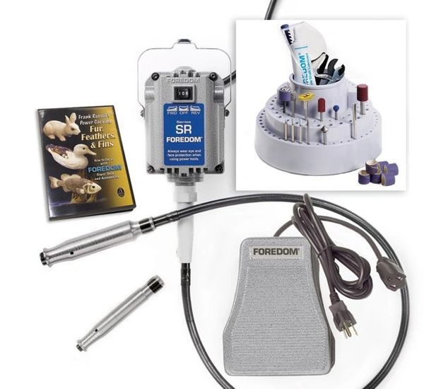 Foredom - 230 Volt 5200 Deluxe Woodcarving Kit