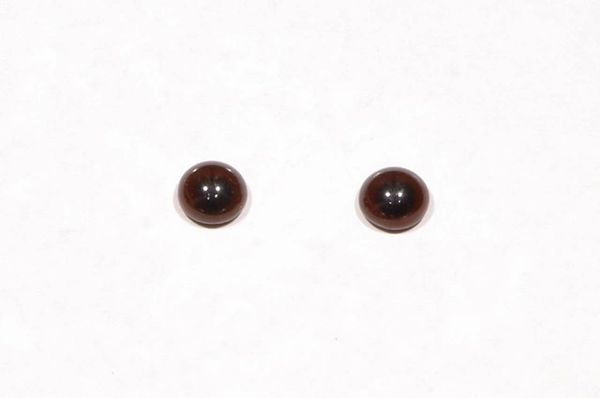 6mm Dark Brown Eyes | MDI Woodcarvers Supply