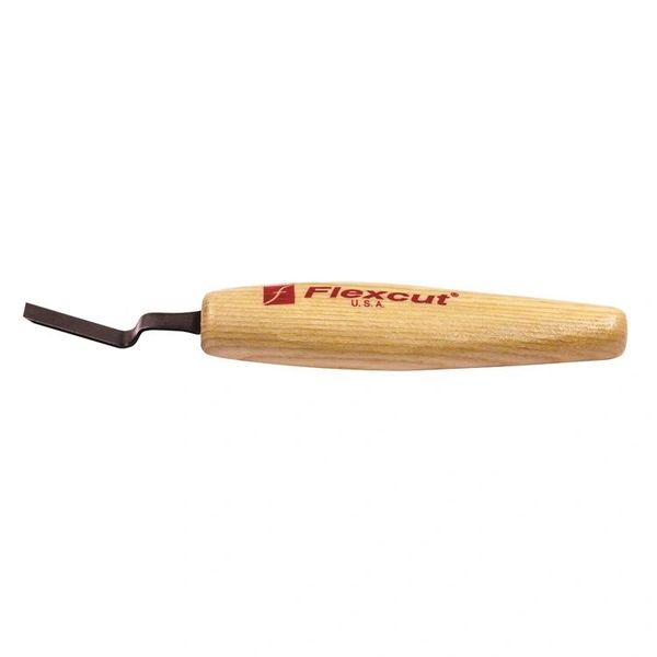 Flexcut 1/4" Micro Dogleg Chisel MT46 MDI Woodcarvers Supply