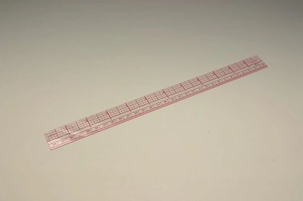 C-Thru Flexible Inch & Metric Ruler, 12