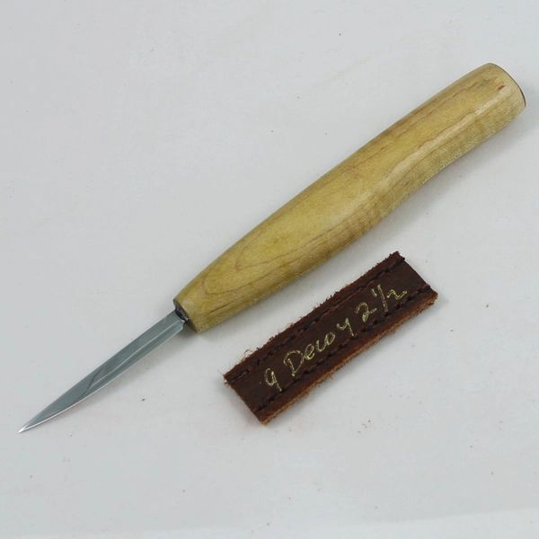 John Dunkle 9 Decoy 21/2" Carving Knife 339DCY25 MDI Woodcarvers