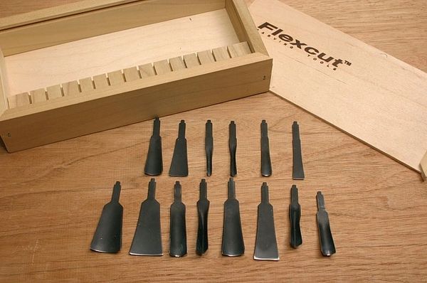 Flexcut Power Gouges, set of 14