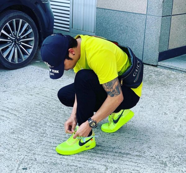 Force Low Volt Off White Volt Outfit NIKE AIRFORCE OFF WHITE Volt