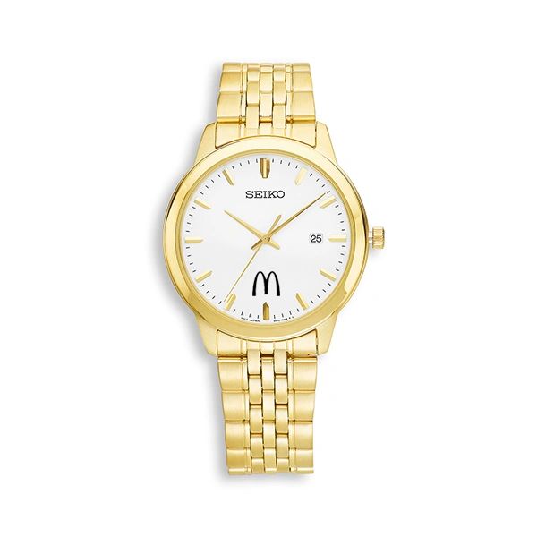 McDonald's Seiko Men's Logo Dial Watch | HALO - McDonalds Employee  Recognition