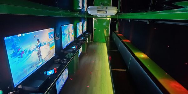 Basic (up to 16 Guests) Birthday Party Video Game Theater Package