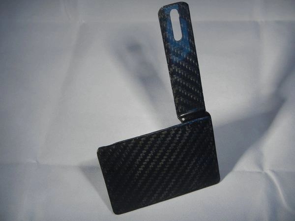 Carbon Fiber License Plate Right Side Mount Bracket ***FACTORY SECONDS***