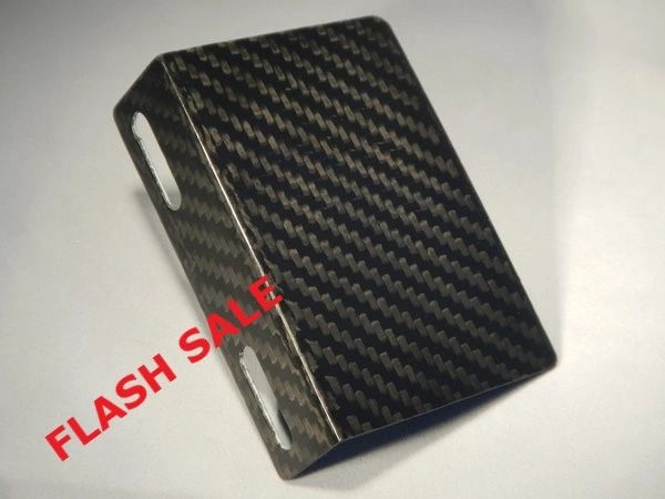 FLASH SALES ! 2 for the price of 1. Carbon Fiber Under Carriage Mount Bracket *** FACTORY SECONDS ***
