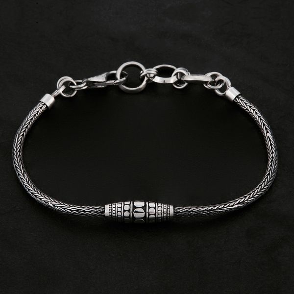 02. Geo-002 - Sterling Silver Bracelet