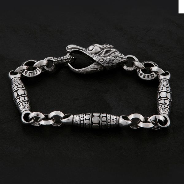 Geo-005 - Sterling Silver Bracelet | Griffin Wings