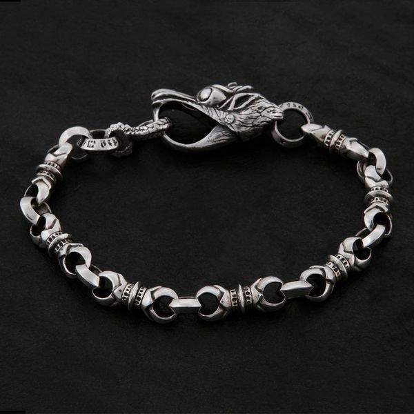 07. Geo-007 - Sterling Silver Bracelet