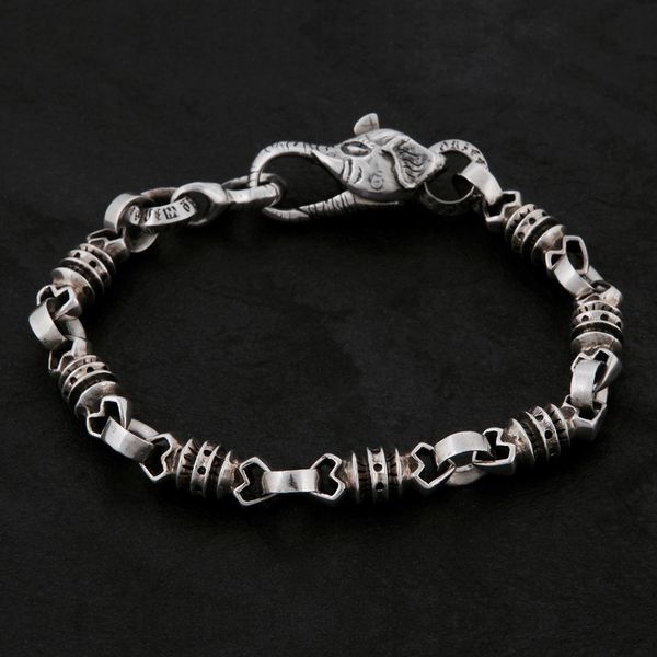 09. Geo-009 - Sterling Silver Bracelet