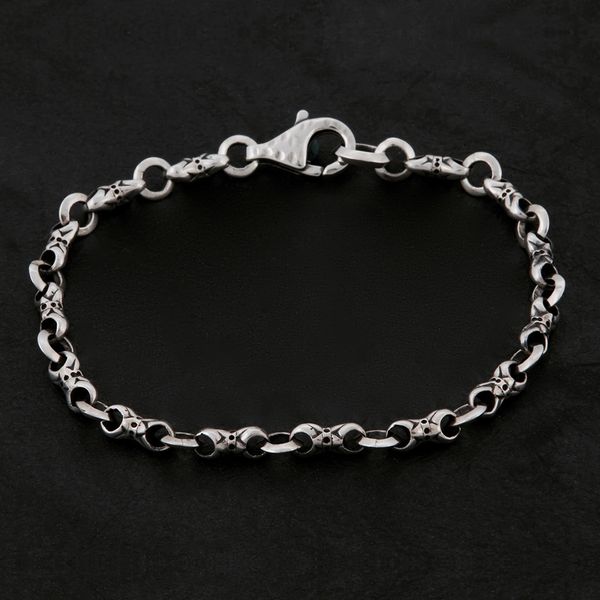 12. Geo-012 - Sterling Silver Bracelet