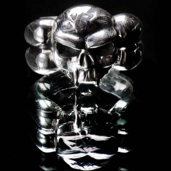 57. Skull - Sterling Silver Ring