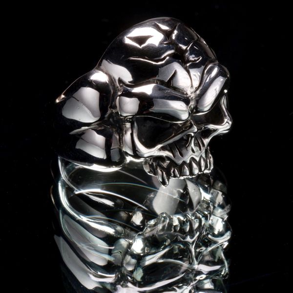 58. Mad Skull - Sterling Silver Ring