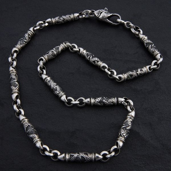 06. Geo-006 - Sterling Silver Necklace