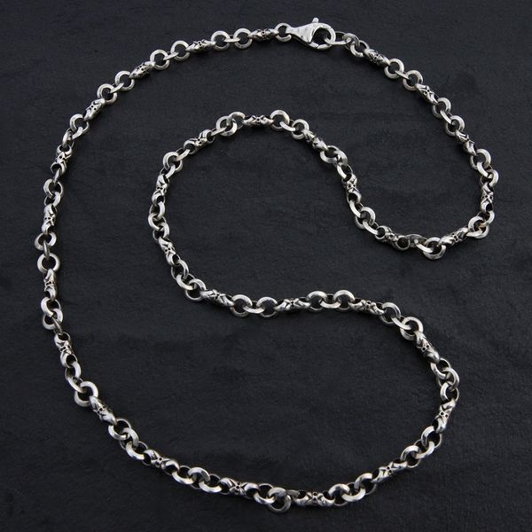 12. Geo-012 - Sterling Silver Necklace