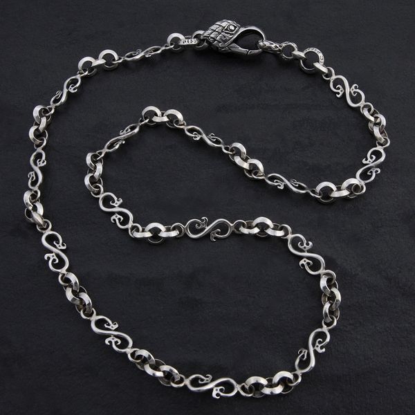 15. Geo-015 - Sterling Silver Necklace