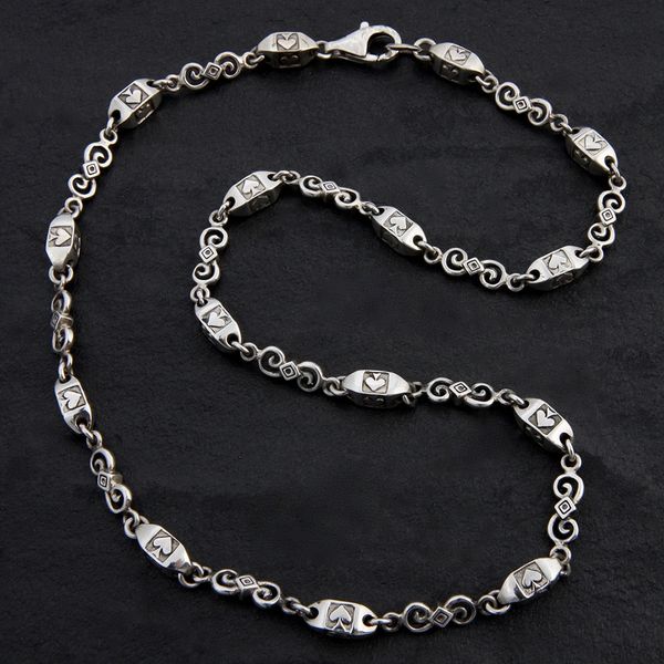 19. Ace of Spades - Sterling Silver Necklace