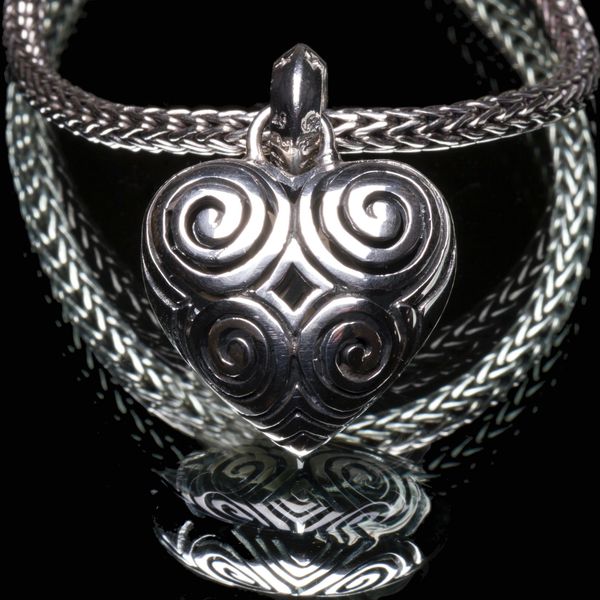22A. Heart - Sterling Silver Pendant