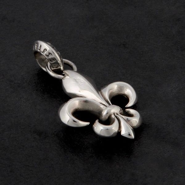 21. Fleur de Lis - Sterling Silver Pendant