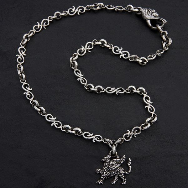 27B. Griffin - Sterling Silver Necklace