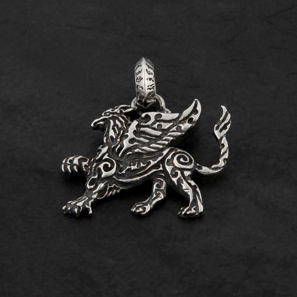 27B. Griffin - Sterling Silver Pendant