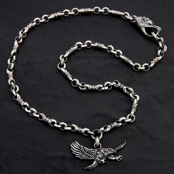 28. Eagle - Sterling Silver Necklace