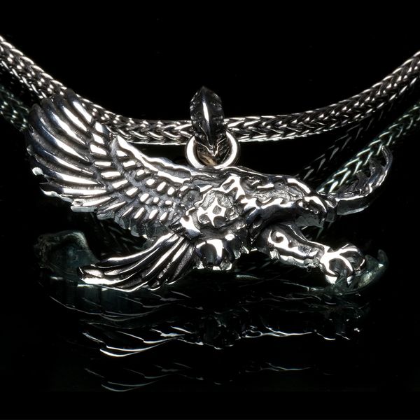 28. Eagle - Sterling Silver Pendant