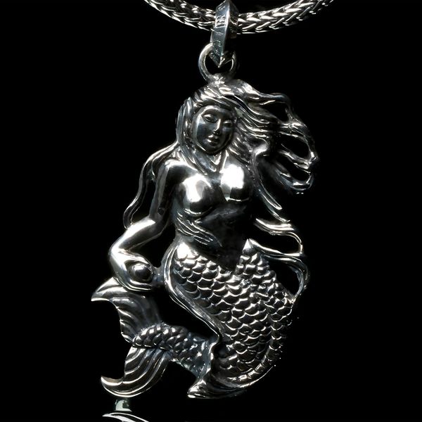 49. Mermaid - Sterling Silver Pendant