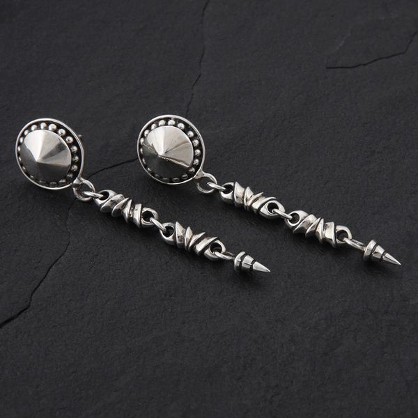 10. Geo-010 - Sterling Silver Post Earrings