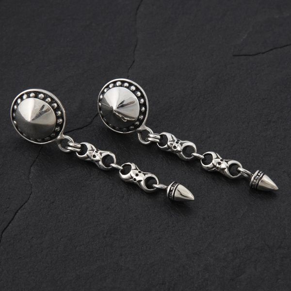 12. Geo-012 - Sterling Silver Post Earrings