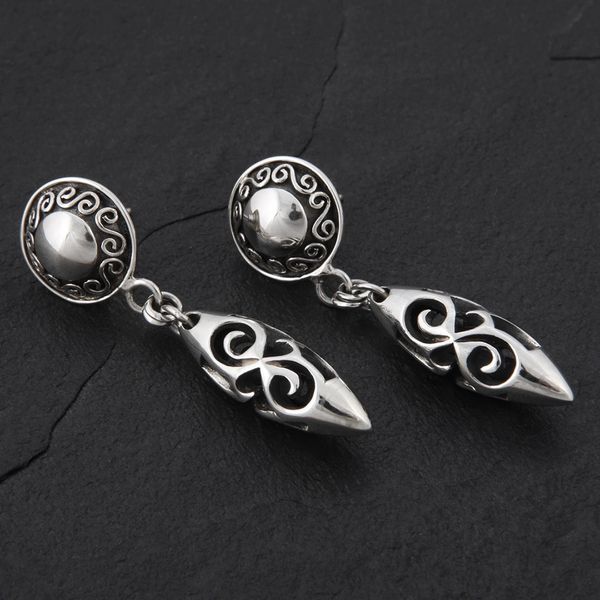 13. Geo-013 - Sterling Silver Post Earrings