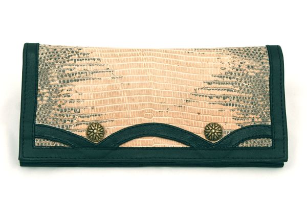 Lizard - Leather Wallet - 2B