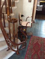 custom stairlift, curved stairlift, hwakle, savaira, acron, bruno