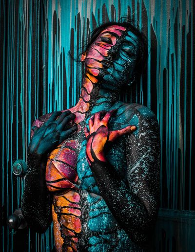 Passion by Anastasiya Bodagovskaya, submissions, body paint, art, blog, magazine